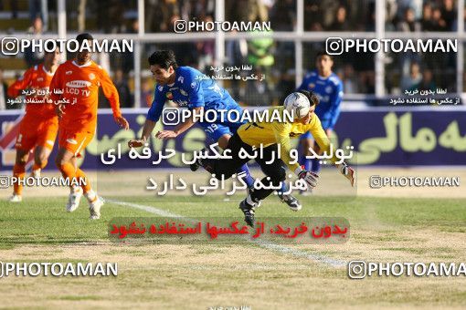 1317408, Shiraz, , لیگ برتر فوتبال ایران، Persian Gulf Cup، Week 22، Second Leg، Bargh Shiraz 1 v 4 Esteghlal on 2009/01/17 at Hafezieh Stadium