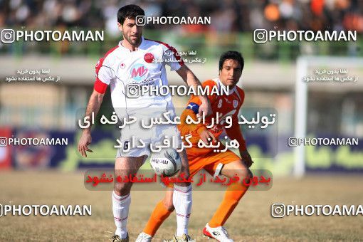 1316659, Kerman, , لیگ برتر فوتبال ایران، Persian Gulf Cup، Week 23، Second Leg، Mes Kerman 1 v 1 Persepolis on 2009/01/22 at Shahid Bahonar Stadium