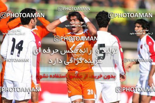 1316596, Kerman, , لیگ برتر فوتبال ایران، Persian Gulf Cup، Week 23، Second Leg، Mes Kerman 1 v 1 Persepolis on 2009/01/22 at Shahid Bahonar Stadium
