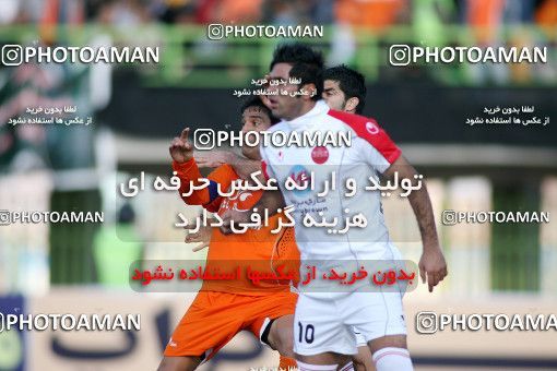 1316561, Kerman, , لیگ برتر فوتبال ایران، Persian Gulf Cup، Week 23، Second Leg، Mes Kerman 1 v 1 Persepolis on 2009/01/22 at Shahid Bahonar Stadium
