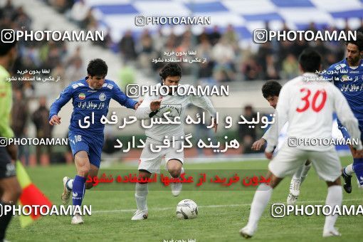 1318525, Tehran, Iran, لیگ برتر فوتبال ایران، Persian Gulf Cup، Week 23، Second Leg، Esteghlal 2 v 1 Saba Qom on 2009/01/23 at Azadi Stadium