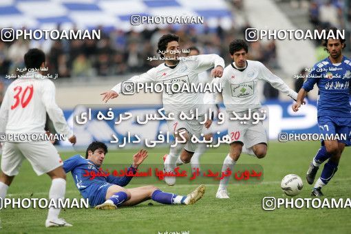 1318441, Tehran, Iran, لیگ برتر فوتبال ایران، Persian Gulf Cup، Week 23، Second Leg، Esteghlal 2 v 1 Saba Qom on 2009/01/23 at Azadi Stadium