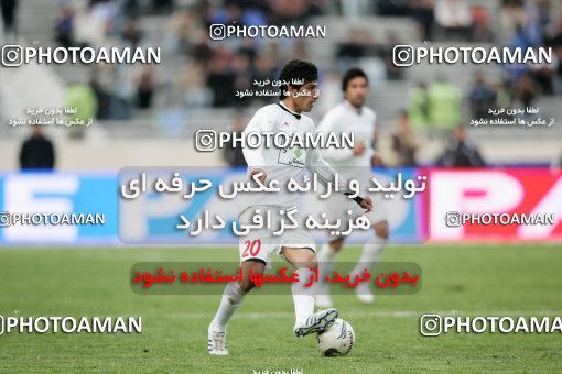1318398, Tehran, Iran, لیگ برتر فوتبال ایران، Persian Gulf Cup، Week 23، Second Leg، Esteghlal 2 v 1 Saba Qom on 2009/01/23 at Azadi Stadium