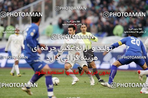 1318425, Tehran, Iran, لیگ برتر فوتبال ایران، Persian Gulf Cup، Week 23، Second Leg، Esteghlal 2 v 1 Saba Qom on 2009/01/23 at Azadi Stadium