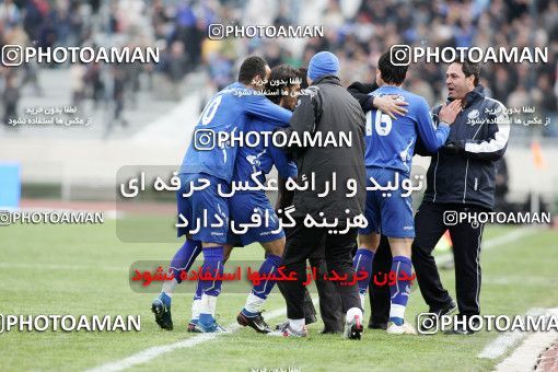 1316239, Tehran, Iran, لیگ برتر فوتبال ایران، Persian Gulf Cup، Week 23، Second Leg، Esteghlal 2 v 1 Saba Qom on 2009/01/23 at Azadi Stadium