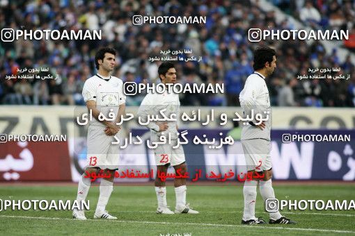 1316254, Tehran, Iran, لیگ برتر فوتبال ایران، Persian Gulf Cup، Week 23، Second Leg، Esteghlal 2 v 1 Saba Qom on 2009/01/23 at Azadi Stadium