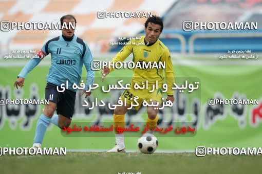 1318248, Tehran, Iran, لیگ برتر فوتبال ایران، Persian Gulf Cup، Week 24، Second Leg، Rah Ahan 1 v 0 Damash Gilan on 2009/01/30 at Ekbatan Stadium