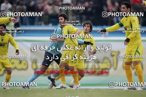 1318256, Tehran, Iran, لیگ برتر فوتبال ایران، Persian Gulf Cup، Week 24، Second Leg، Rah Ahan 1 v 0 Damash Gilan on 2009/01/30 at Ekbatan Stadium