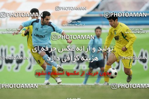 1318238, Tehran, Iran, لیگ برتر فوتبال ایران، Persian Gulf Cup، Week 24، Second Leg، Rah Ahan 1 v 0 Damash Gilan on 2009/01/30 at Ekbatan Stadium