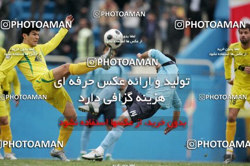 1318026, Tehran, Iran, لیگ برتر فوتبال ایران، Persian Gulf Cup، Week 24، Second Leg، Rah Ahan 1 v 0 Damash Gilan on 2009/01/30 at Ekbatan Stadium