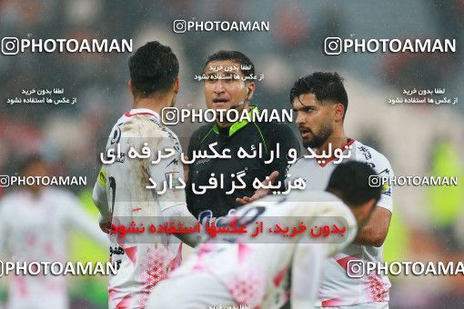 1321357, Tehran, , لیگ برتر فوتبال ایران، Persian Gulf Cup، Week 13، First Leg، Persepolis 0 v 0 Tractor Sazi on 2018/11/25 at Azadi Stadium