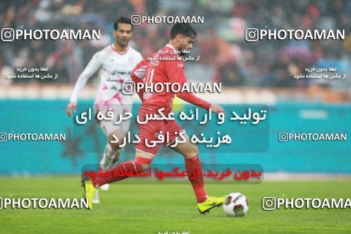 1321520, Tehran, , لیگ برتر فوتبال ایران، Persian Gulf Cup، Week 13، First Leg، Persepolis 0 v 0 Tractor Sazi on 2018/11/25 at Azadi Stadium