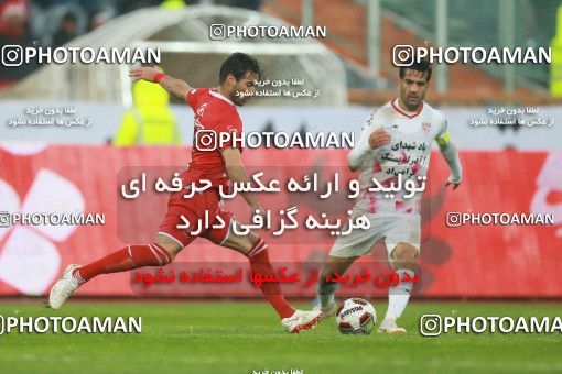 1321349, Tehran, , لیگ برتر فوتبال ایران، Persian Gulf Cup، Week 13، First Leg، Persepolis 0 v 0 Tractor Sazi on 2018/11/25 at Azadi Stadium