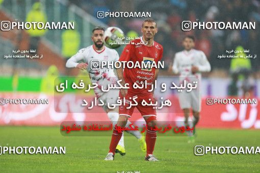 1321239, Tehran, , لیگ برتر فوتبال ایران، Persian Gulf Cup، Week 13، First Leg، Persepolis 0 v 0 Tractor Sazi on 2018/11/25 at Azadi Stadium