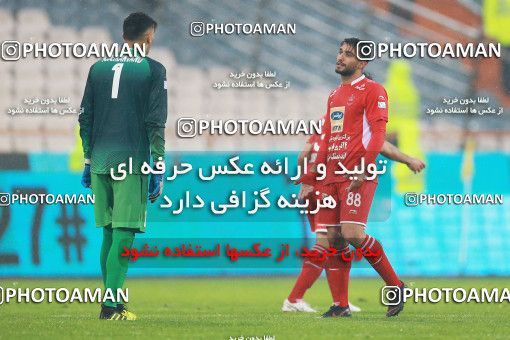 1321075, Tehran, , لیگ برتر فوتبال ایران، Persian Gulf Cup، Week 13، First Leg، Persepolis 0 v 0 Tractor Sazi on 2018/11/25 at Azadi Stadium