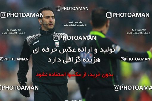 1321621, Tehran, , لیگ برتر فوتبال ایران، Persian Gulf Cup، Week 13، First Leg، Persepolis 0 v 0 Tractor Sazi on 2018/11/25 at Azadi Stadium