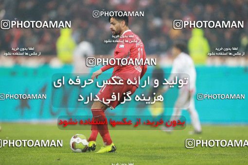 1321529, Tehran, , لیگ برتر فوتبال ایران، Persian Gulf Cup، Week 13، First Leg، Persepolis 0 v 0 Tractor Sazi on 2018/11/25 at Azadi Stadium