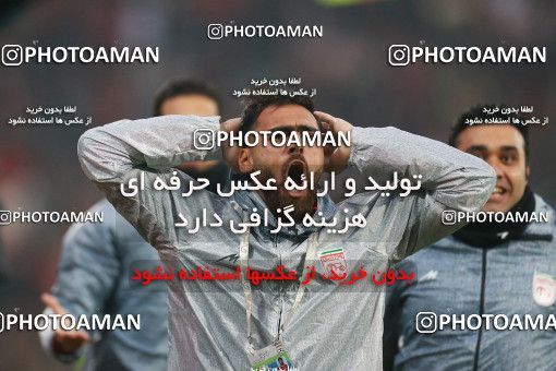 1321192, Tehran, , لیگ برتر فوتبال ایران، Persian Gulf Cup، Week 13، First Leg، Persepolis 0 v 0 Tractor Sazi on 2018/11/25 at Azadi Stadium