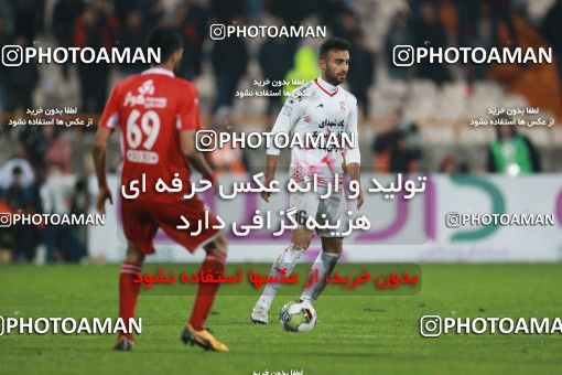 1321625, Tehran, , لیگ برتر فوتبال ایران، Persian Gulf Cup، Week 13، First Leg، Persepolis 0 v 0 Tractor Sazi on 2018/11/25 at Azadi Stadium