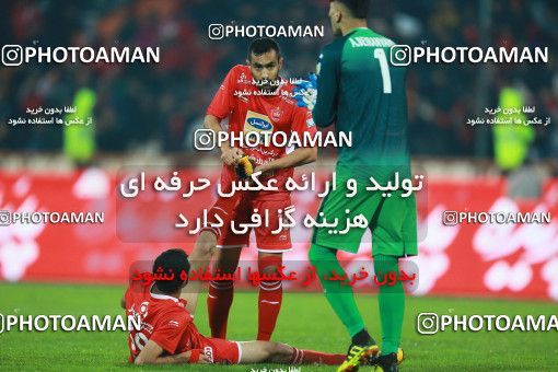 1321073, Tehran, , لیگ برتر فوتبال ایران، Persian Gulf Cup، Week 13، First Leg، Persepolis 0 v 0 Tractor Sazi on 2018/11/25 at Azadi Stadium