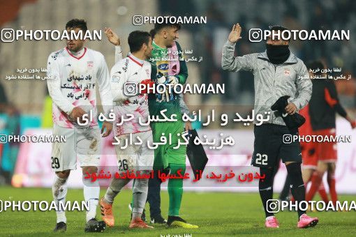 1321689, Tehran, , لیگ برتر فوتبال ایران، Persian Gulf Cup، Week 13، First Leg، Persepolis 0 v 0 Tractor Sazi on 2018/11/25 at Azadi Stadium