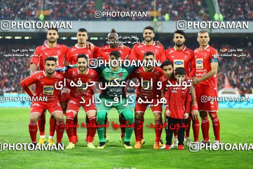 1321271, Tehran, , لیگ برتر فوتبال ایران، Persian Gulf Cup، Week 13، First Leg، Persepolis 0 v 0 Tractor Sazi on 2018/11/25 at Azadi Stadium