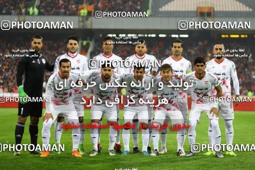 1321295, Tehran, , لیگ برتر فوتبال ایران، Persian Gulf Cup، Week 13، First Leg، Persepolis 0 v 0 Tractor Sazi on 2018/11/25 at Azadi Stadium