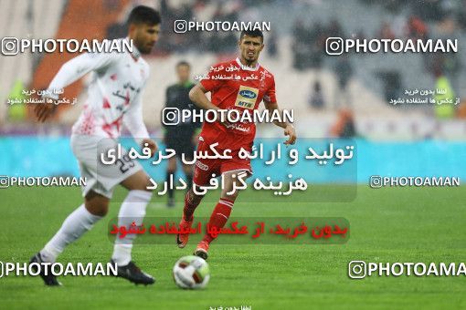 1321309, Tehran, , لیگ برتر فوتبال ایران، Persian Gulf Cup، Week 13، First Leg، Persepolis 0 v 0 Tractor Sazi on 2018/11/25 at Azadi Stadium