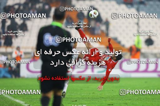 1321324, Tehran, , لیگ برتر فوتبال ایران، Persian Gulf Cup، Week 13، First Leg، Persepolis 0 v 0 Tractor Sazi on 2018/11/25 at Azadi Stadium