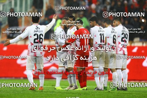 1321307, Tehran, , لیگ برتر فوتبال ایران، Persian Gulf Cup، Week 13، First Leg، Persepolis 0 v 0 Tractor Sazi on 2018/11/25 at Azadi Stadium