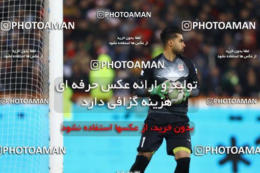 1321291, Tehran, , لیگ برتر فوتبال ایران، Persian Gulf Cup، Week 13، First Leg، Persepolis 0 v 0 Tractor Sazi on 2018/11/25 at Azadi Stadium
