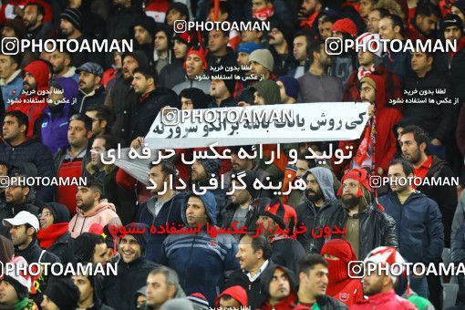 1321281, Tehran, , لیگ برتر فوتبال ایران، Persian Gulf Cup، Week 13، First Leg، Persepolis 0 v 0 Tractor Sazi on 2018/11/25 at Azadi Stadium