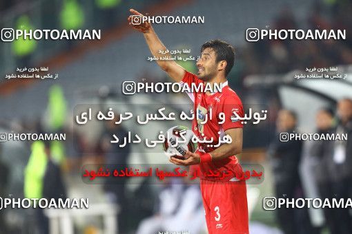 1321260, Tehran, , لیگ برتر فوتبال ایران، Persian Gulf Cup، Week 13، First Leg، Persepolis 0 v 0 Tractor Sazi on 2018/11/25 at Azadi Stadium