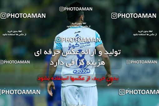 1331707, Ahvaz, , لیگ برتر فوتبال ایران، Persian Gulf Cup، Week 13، First Leg، Esteghlal Khouzestan 0 v 1 Esteghlal on 2018/11/25 at Ahvaz Ghadir Stadium