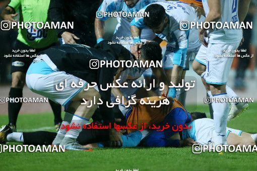 1331601, لیگ برتر فوتبال ایران، Persian Gulf Cup، Week 13، First Leg، 2018/11/25، Ahvaz، Ahvaz Ghadir Stadium، Esteghlal Khouzestan 0 - ۱ Esteghlal