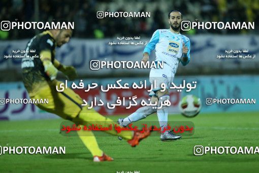 1331662, Ahvaz, , لیگ برتر فوتبال ایران، Persian Gulf Cup، Week 13، First Leg، Esteghlal Khouzestan 0 v 1 Esteghlal on 2018/11/25 at Ahvaz Ghadir Stadium