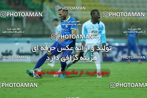 1331623, Ahvaz, , لیگ برتر فوتبال ایران، Persian Gulf Cup، Week 13، First Leg، Esteghlal Khouzestan 0 v 1 Esteghlal on 2018/11/25 at Ahvaz Ghadir Stadium