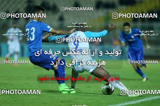 1331700, Ahvaz, , لیگ برتر فوتبال ایران، Persian Gulf Cup، Week 13، First Leg، Esteghlal Khouzestan 0 v 1 Esteghlal on 2018/11/25 at Ahvaz Ghadir Stadium