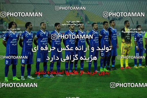 1321983, Ahvaz, , لیگ برتر فوتبال ایران، Persian Gulf Cup، Week 13، First Leg، Esteghlal Khouzestan 0 v 1 Esteghlal on 2018/11/25 at Ahvaz Ghadir Stadium