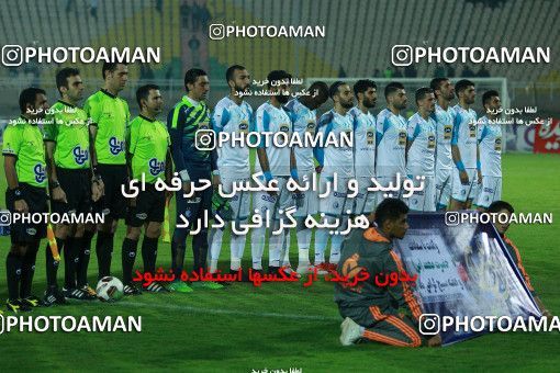 1321940, Ahvaz, , لیگ برتر فوتبال ایران، Persian Gulf Cup، Week 13، First Leg، Esteghlal Khouzestan 0 v 1 Esteghlal on 2018/11/25 at Ahvaz Ghadir Stadium