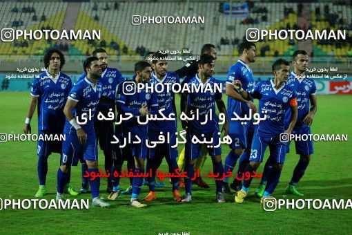 1322009, Ahvaz, , لیگ برتر فوتبال ایران، Persian Gulf Cup، Week 13، First Leg، Esteghlal Khouzestan 0 v 1 Esteghlal on 2018/11/25 at Ahvaz Ghadir Stadium