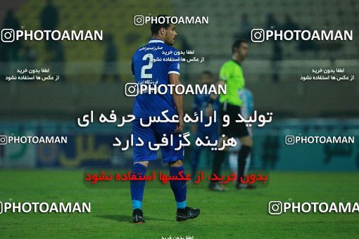 1322011, Ahvaz, , لیگ برتر فوتبال ایران، Persian Gulf Cup، Week 13، First Leg، Esteghlal Khouzestan 0 v 1 Esteghlal on 2018/11/25 at Ahvaz Ghadir Stadium