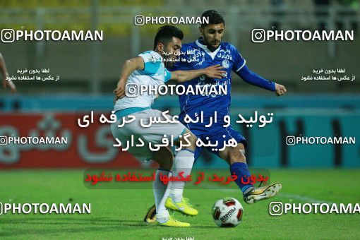 1321949, Ahvaz, , لیگ برتر فوتبال ایران، Persian Gulf Cup، Week 13، First Leg، Esteghlal Khouzestan 0 v 1 Esteghlal on 2018/11/25 at Ahvaz Ghadir Stadium