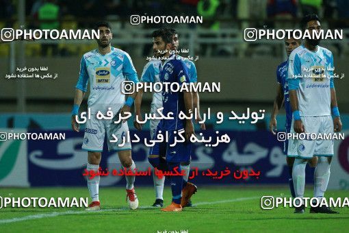 1321924, Ahvaz, , لیگ برتر فوتبال ایران، Persian Gulf Cup، Week 13، First Leg، Esteghlal Khouzestan 0 v 1 Esteghlal on 2018/11/25 at Ahvaz Ghadir Stadium