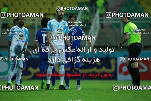 1321926, Ahvaz, , لیگ برتر فوتبال ایران، Persian Gulf Cup، Week 13، First Leg، Esteghlal Khouzestan 0 v 1 Esteghlal on 2018/11/25 at Ahvaz Ghadir Stadium