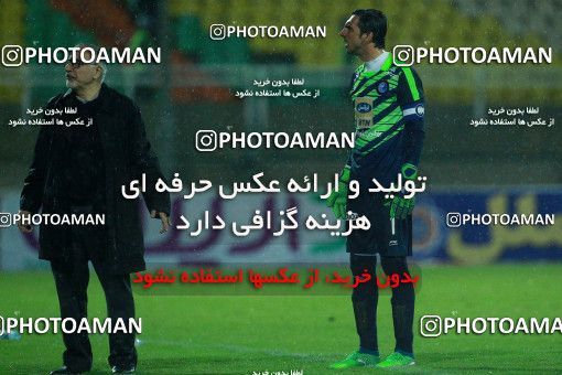 1321974, Ahvaz, , لیگ برتر فوتبال ایران، Persian Gulf Cup، Week 13، First Leg، Esteghlal Khouzestan 0 v 1 Esteghlal on 2018/11/25 at Ahvaz Ghadir Stadium