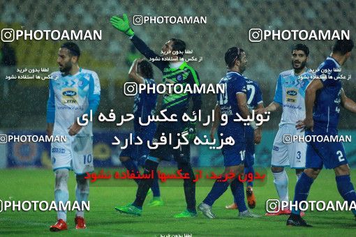 1322034, Ahvaz, , لیگ برتر فوتبال ایران، Persian Gulf Cup، Week 13، First Leg، Esteghlal Khouzestan 0 v 1 Esteghlal on 2018/11/25 at Ahvaz Ghadir Stadium