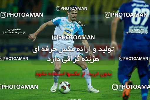 1322031, Ahvaz, , لیگ برتر فوتبال ایران، Persian Gulf Cup، Week 13، First Leg، Esteghlal Khouzestan 0 v 1 Esteghlal on 2018/11/25 at Ahvaz Ghadir Stadium