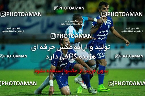 1321989, Ahvaz, , لیگ برتر فوتبال ایران، Persian Gulf Cup، Week 13، First Leg، Esteghlal Khouzestan 0 v 1 Esteghlal on 2018/11/25 at Ahvaz Ghadir Stadium