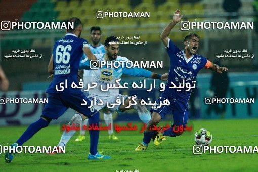 1321931, Ahvaz, , لیگ برتر فوتبال ایران، Persian Gulf Cup، Week 13، First Leg، Esteghlal Khouzestan 0 v 1 Esteghlal on 2018/11/25 at Ahvaz Ghadir Stadium